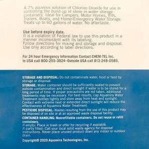 5-Gallon Collapsible Water Container & Chlorine Dioxide Water Treatment Drops