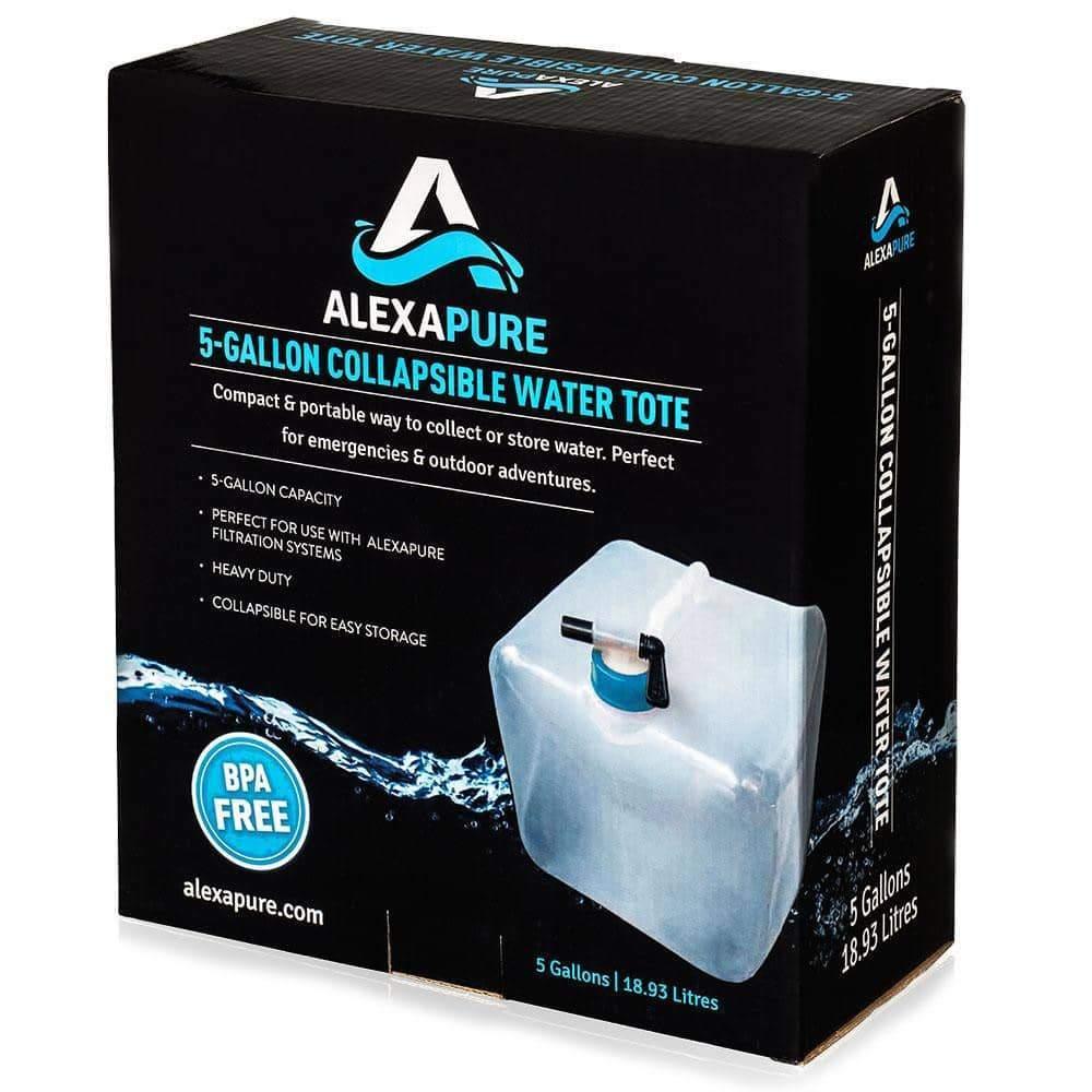 5-Gallon Collapsible Water Container & Chlorine Dioxide Water Treatment Drops
