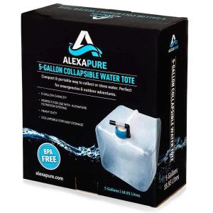 5-Gallon Collapsible Water Container & Chlorine Dioxide Water Treatment Drops