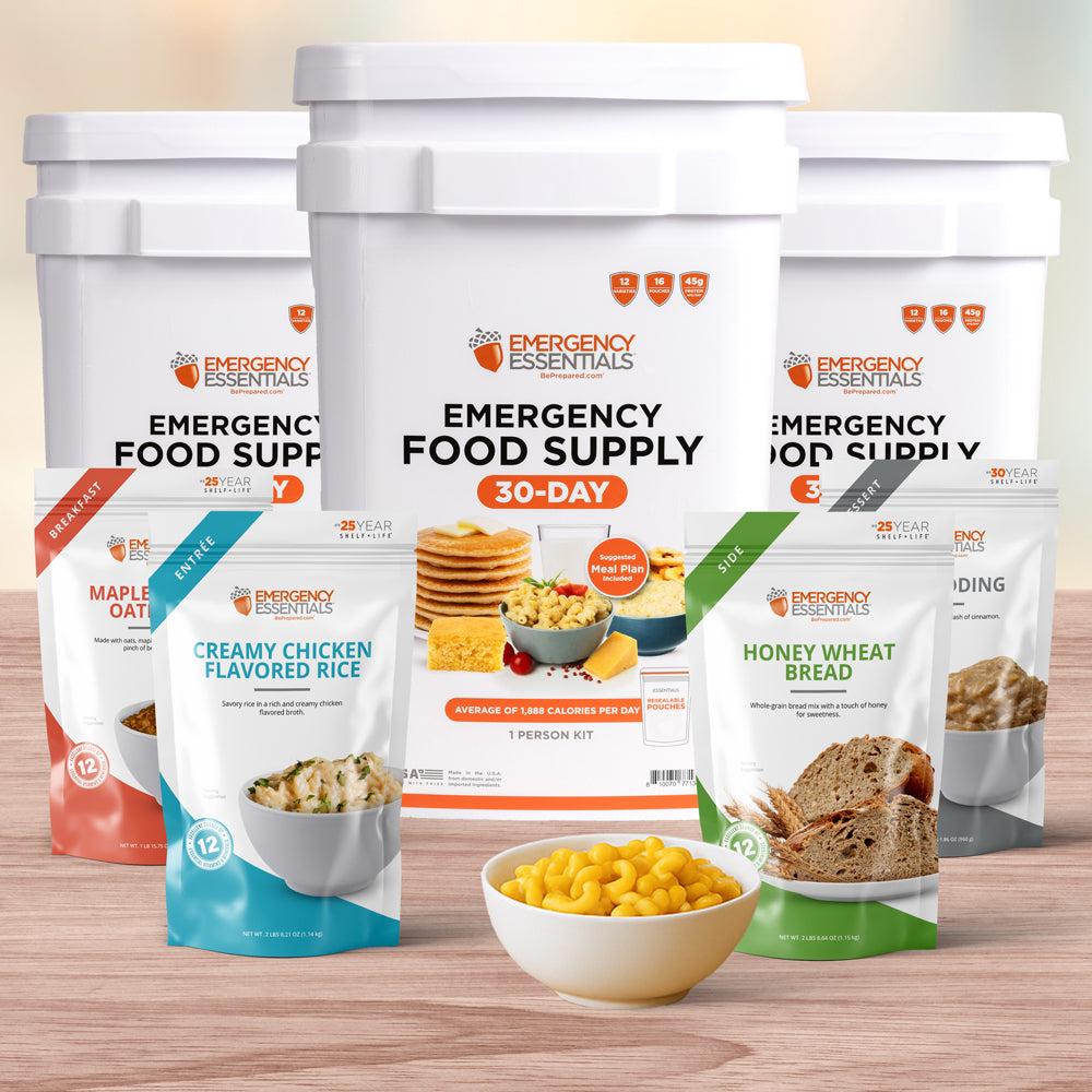 NEW 3-Month Emergency Food Kit