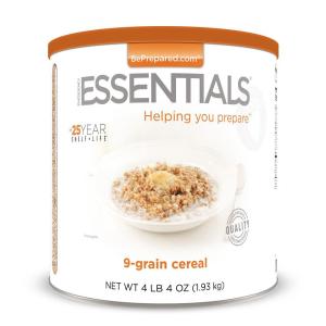 30-Day - Premium Emergency Meal Kit In Steel #10 Cans (Includes Real Meat)