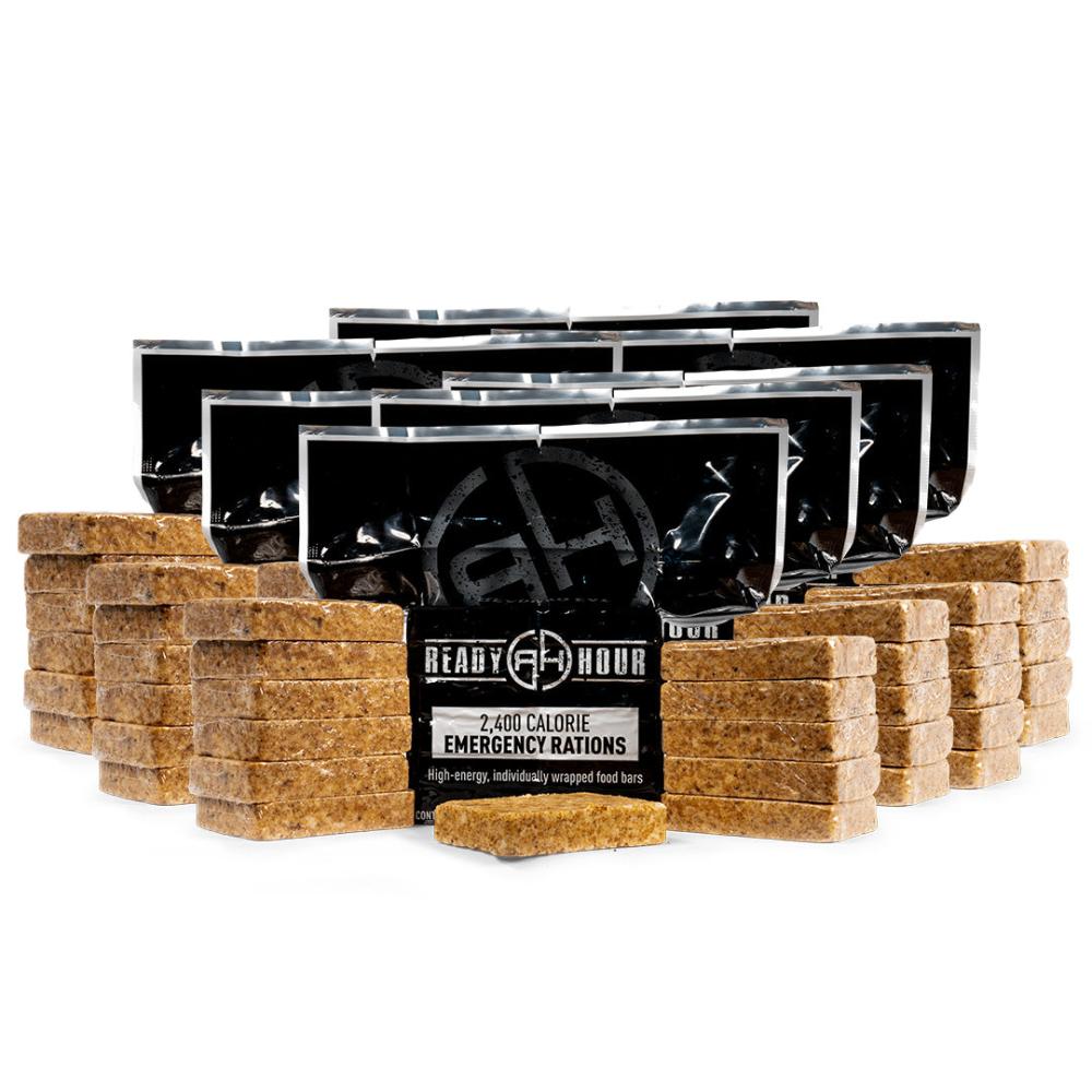 Emergency Ration Bars (7-Pack) / 2400 Calories per Package (16,800 Calories Total)