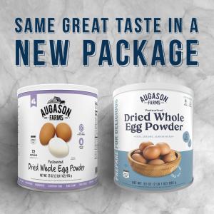 Pasteurized Dried Whole Egg Powder Can, 85 Servings