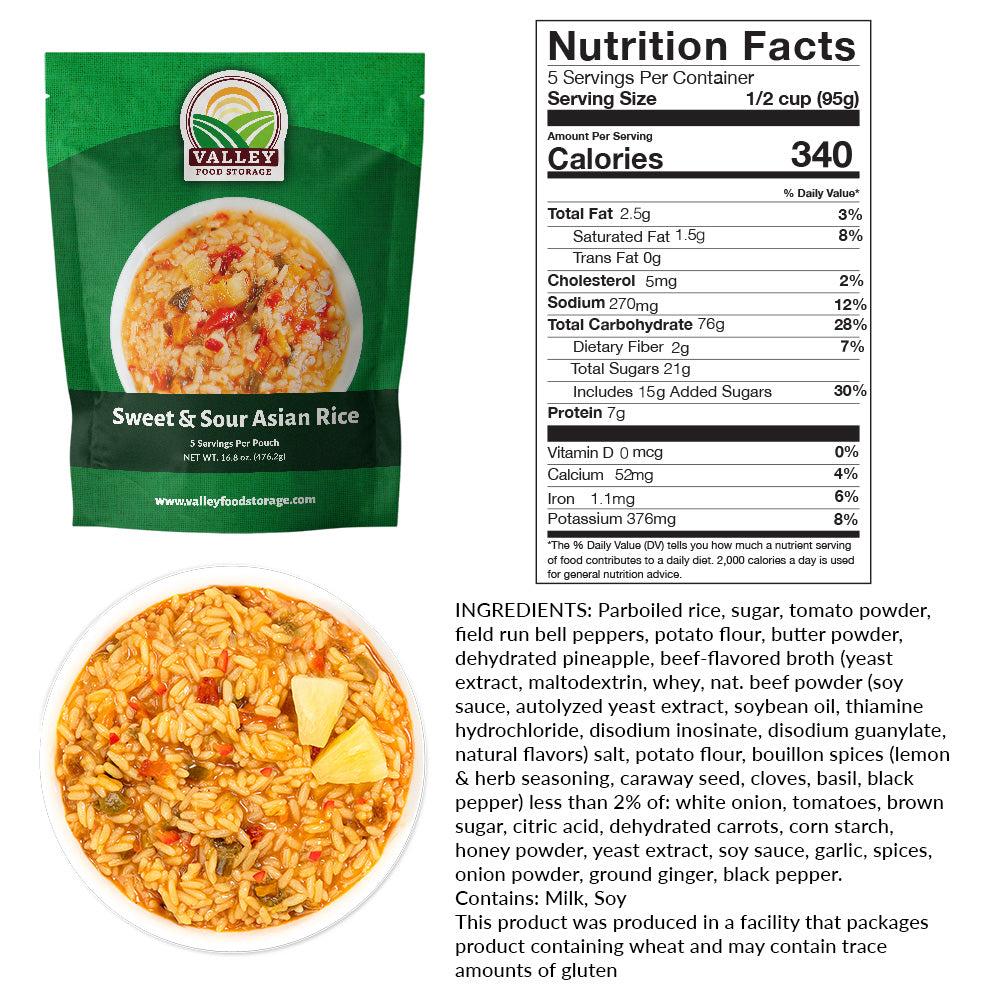 Sweet and Sour Asian Rice