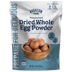 Pasteurized Dried Whole Egg Powder Pouch, 24 Servings