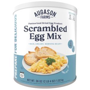 Pasteurized Scrambled Egg Mix Can, 57 Servings