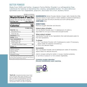 Butter Powder #10 Can, 510 Servings