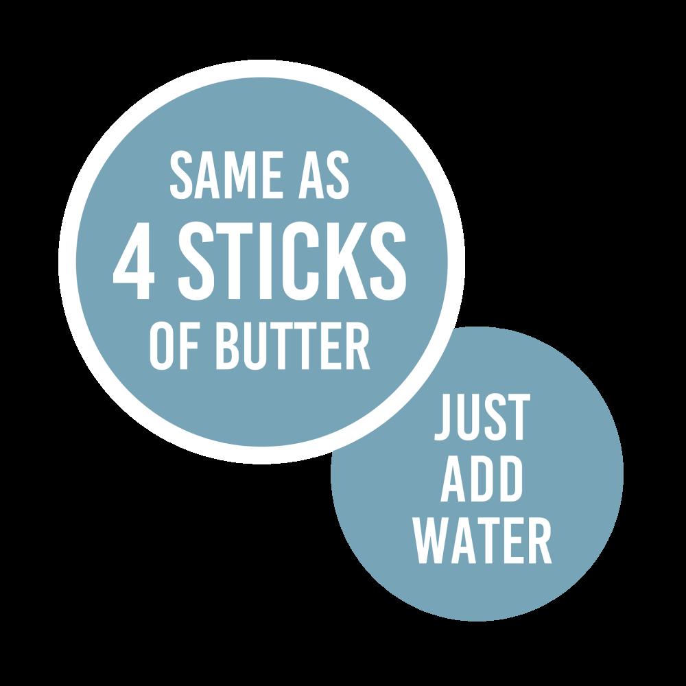 Butter Powder Pouch, 99 Servings Each Pouch!