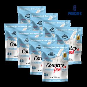 Country Fresh Instant Nonfat Dry Milk Pouch, 16 Servings