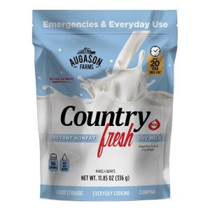 Country Fresh Instant Nonfat Dry Milk Pouch, 16 Servings Each Pouch