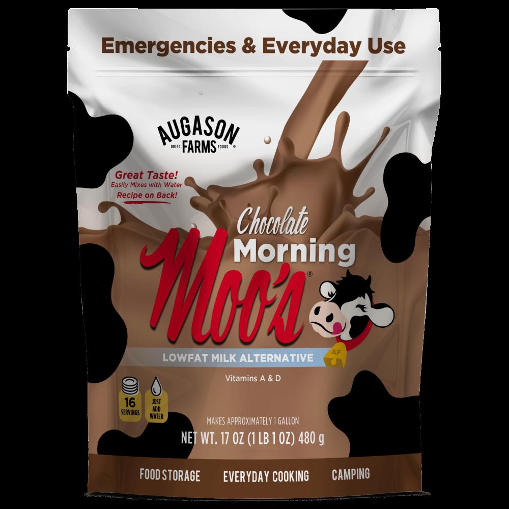 Chocolate Morning Moo's Milk Alternative Pouch, MMMM Good! 16 Servings