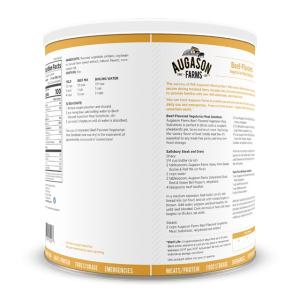 Beef-Flavored Vegetarian Meat Substitute