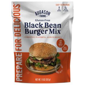 Gluten Free Black Bean Burger Mix Pouch, 9 Servings