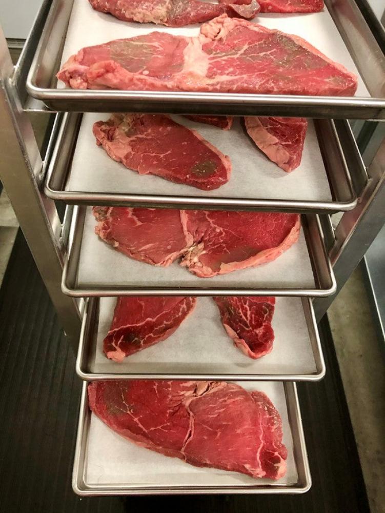 Freeze Dried Uncooked Sirloin Steaks