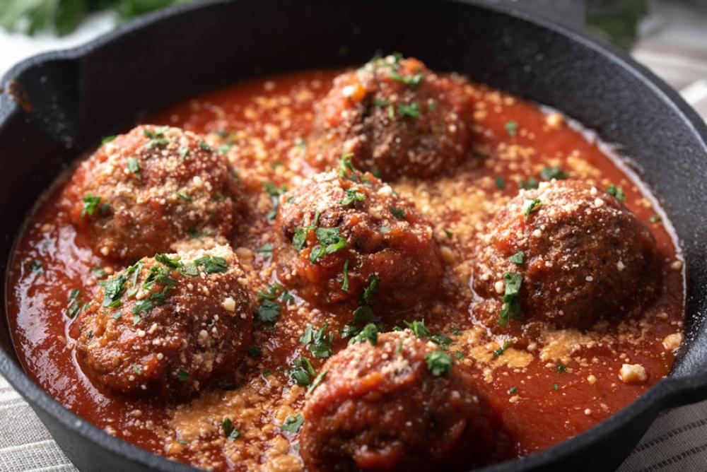 Freeze Dried Italian Style Cooked Beef Meatballs