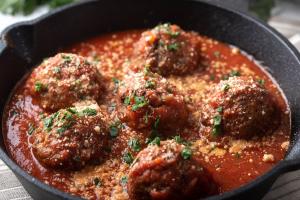 Freeze Dried Italian Style Cooked Beef Meatballs