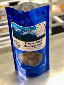Freeze Dried Italian Style Cooked Beef Meatballs