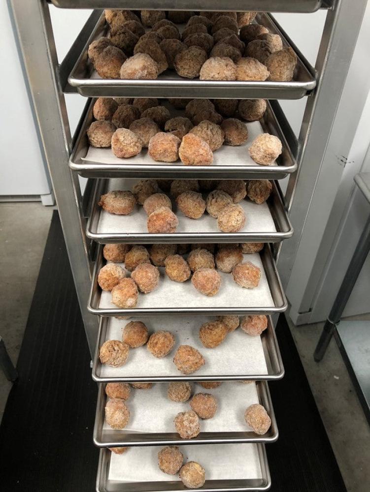 Freeze Dried Italian Style Cooked Beef Meatballs