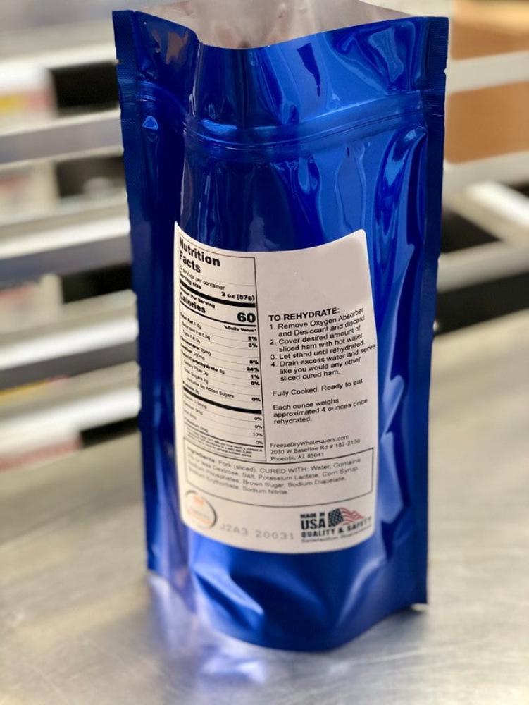 Freeze Dried Fully Cooked Sliced Ham