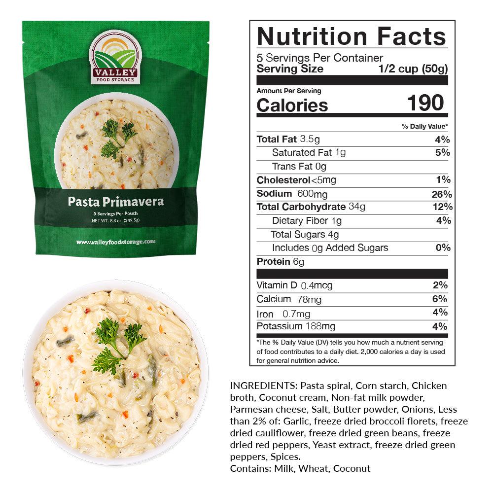 Lunch & Dinner Entrée Bucket 12 Pouches / 60 Servings!