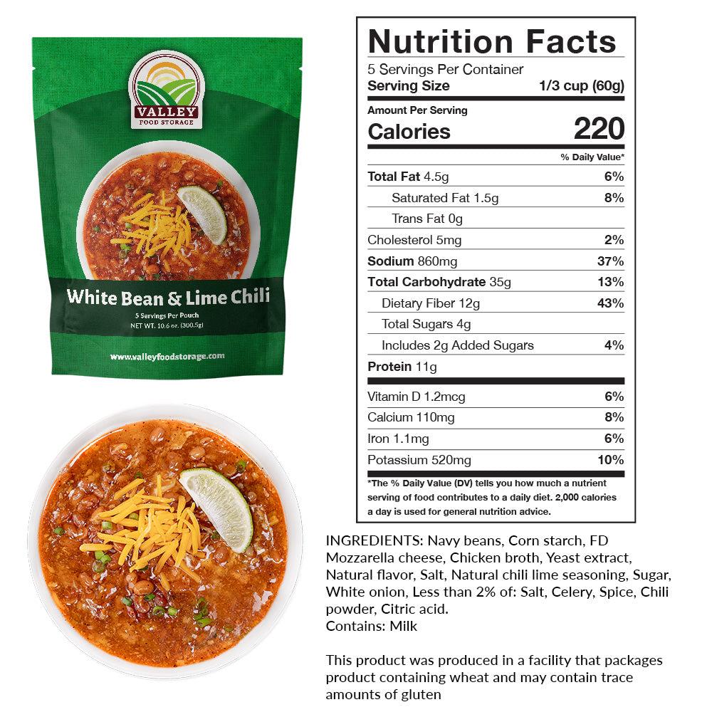 Lunch & Dinner Entrée Bucket 12 Pouches / 60 Servings!