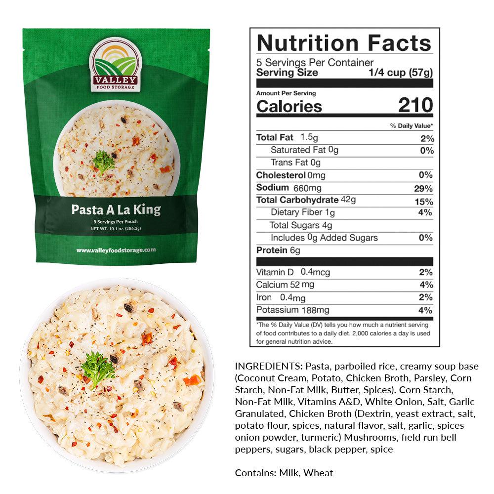 Lunch & Dinner Entrée Bucket 12 Pouches / 60 Servings!