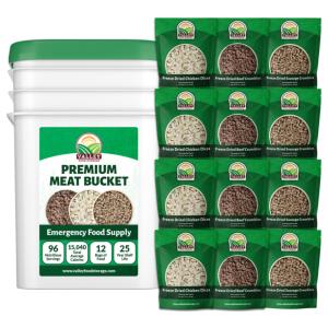 Premium Freeze-Dried Meat Bucket