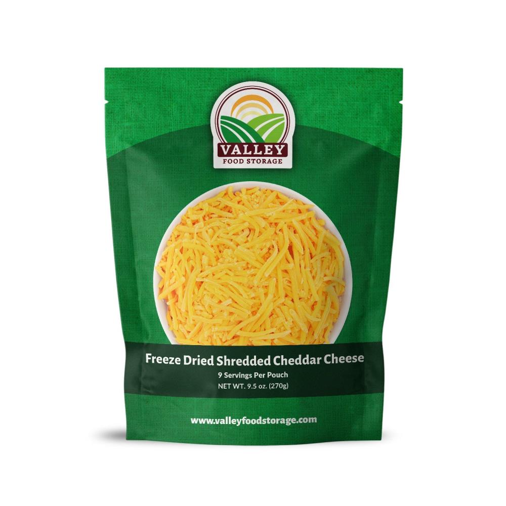 Freeze Dried Shredded Cheddar Cheese