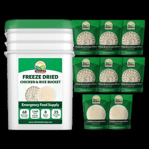Freeze-Dried Chicken & Rice Bucket