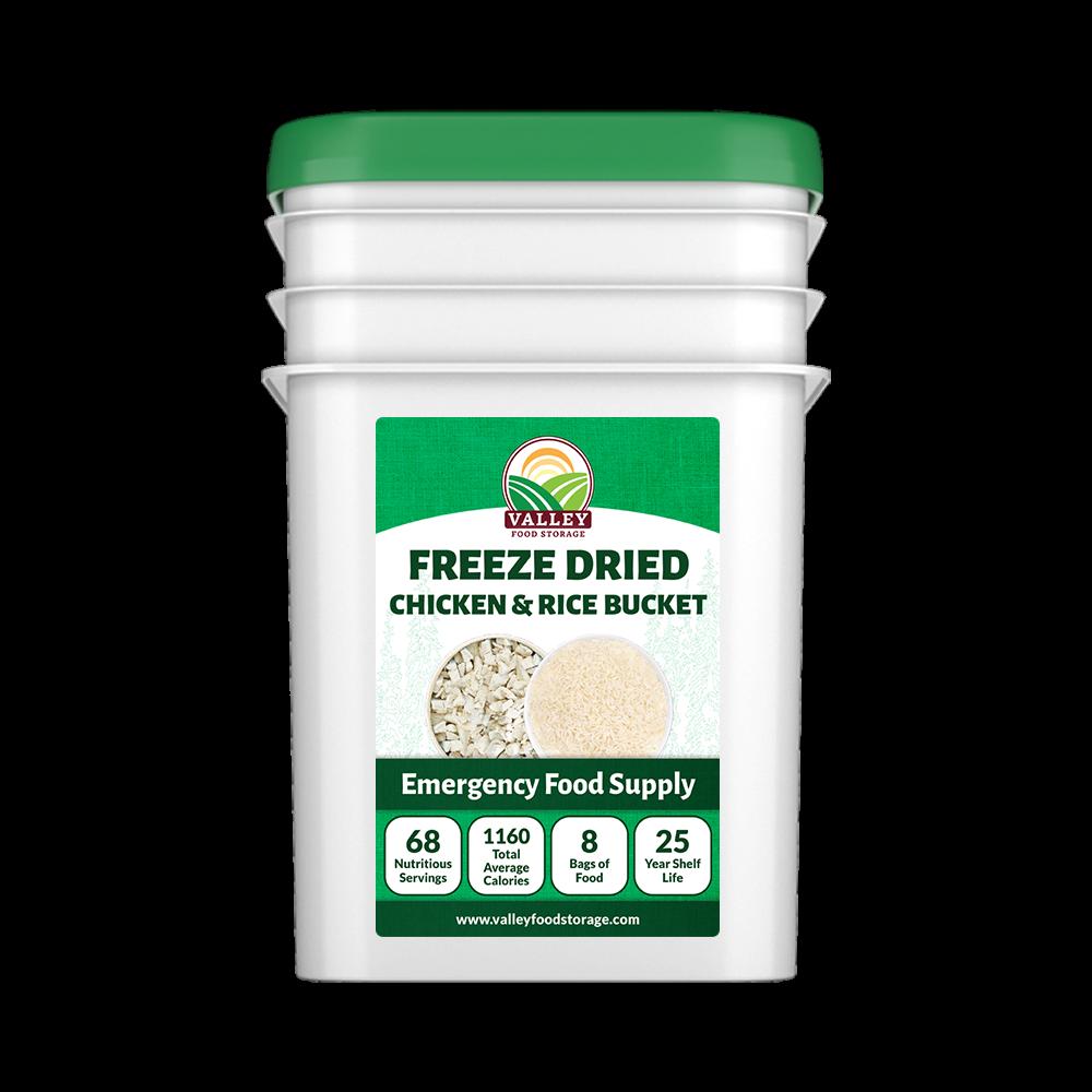 Freeze-Dried Chicken & Rice Bucket