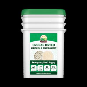 Freeze-Dried Chicken & Rice Bucket