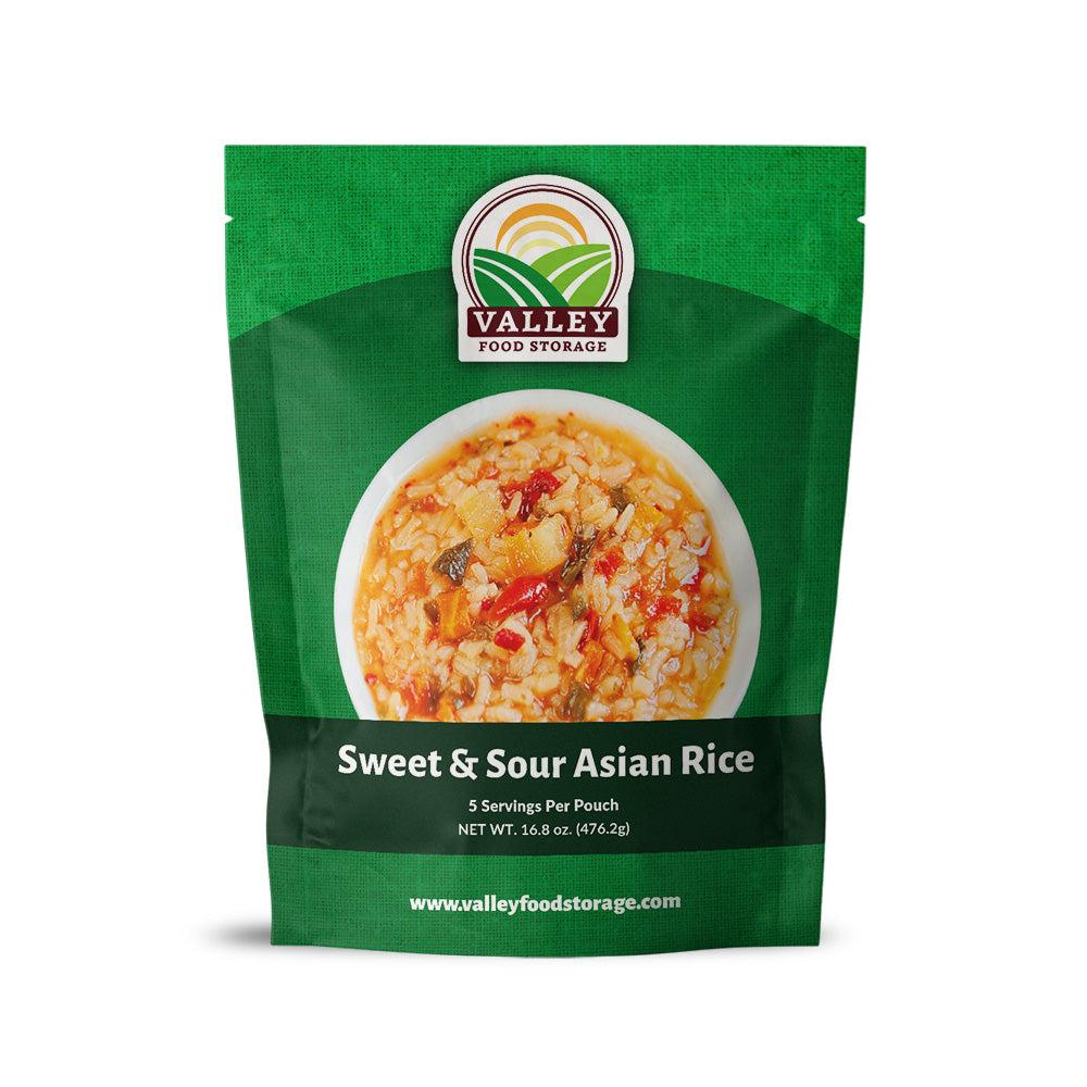 Sweet and Sour Asian Rice 5 Servings Per Pouch, YUMMMM!