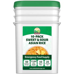 Sweet and Sour Asian Rice 5 Servings Per Pouch, YUMMMM!