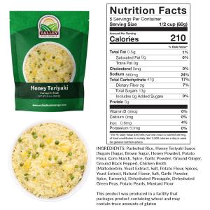 Honey Teriyaki - Tasty Ready-To-Eat Entree