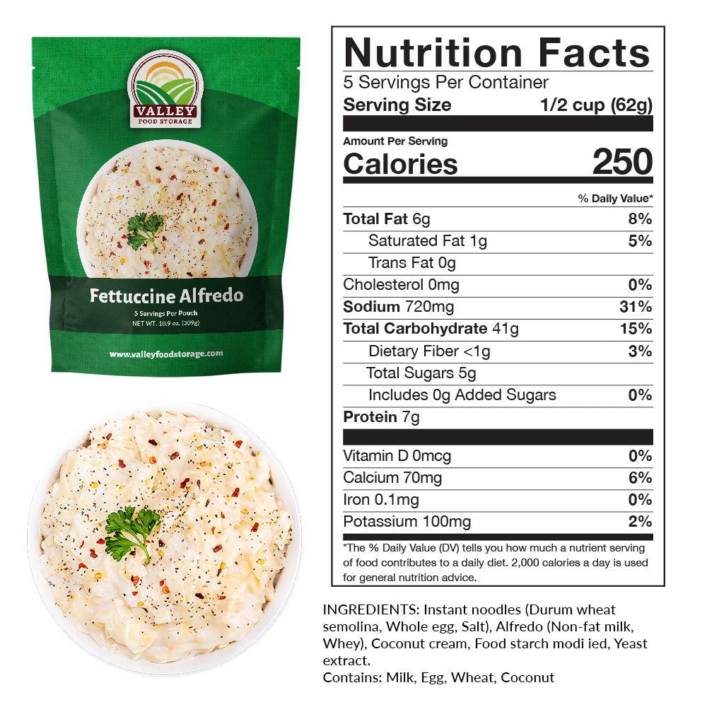 Fettuccine Alfredo - Thick, Creamy White Sauce With Egg Noodles