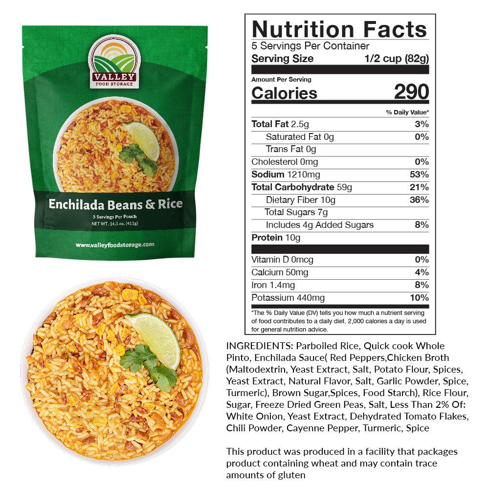 Enchilada Beans and Rice