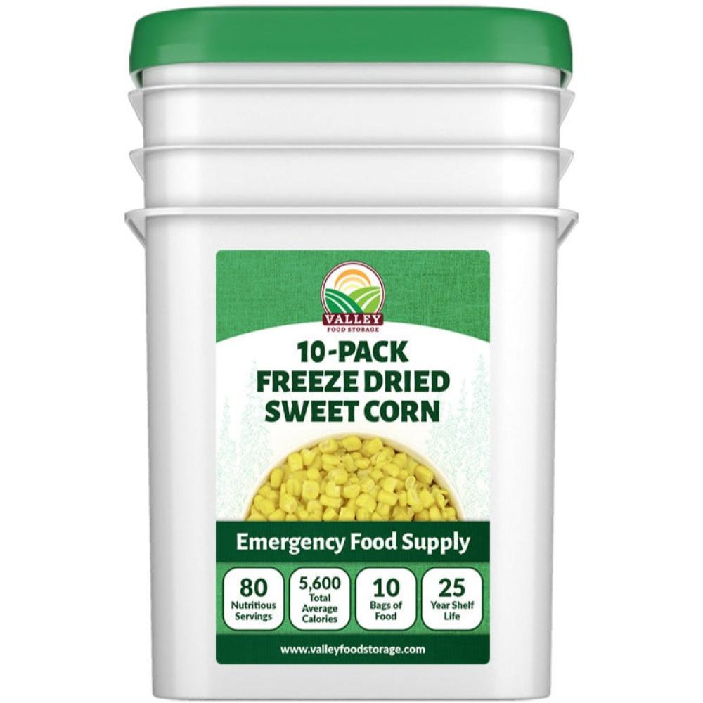 Freeze Dried Sweet Corn - 10 Pack