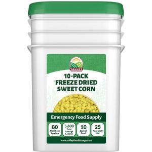 Freeze Dried Sweet Corn - 10 Pack