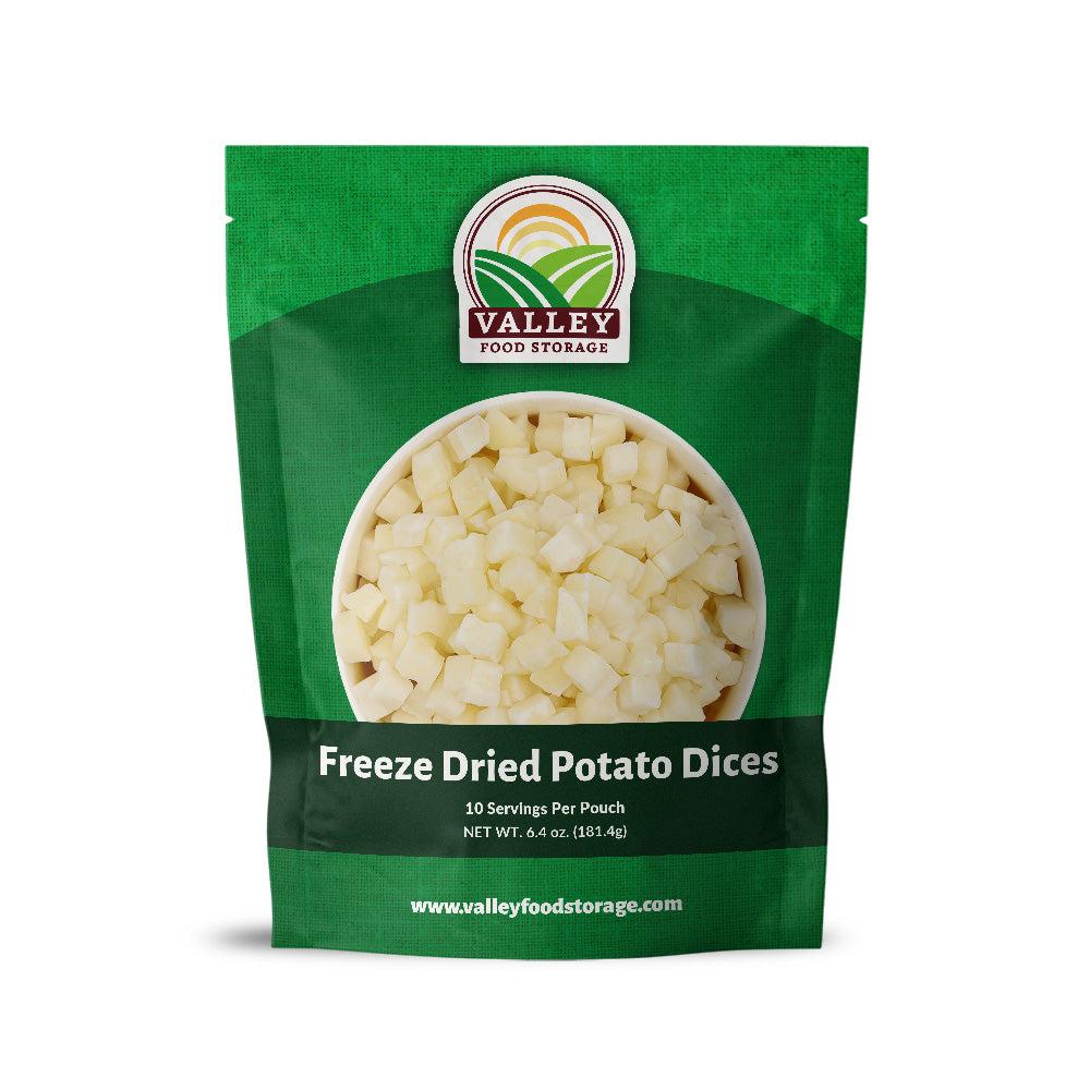 Freeze Dried Potato Dices - Single Pouch