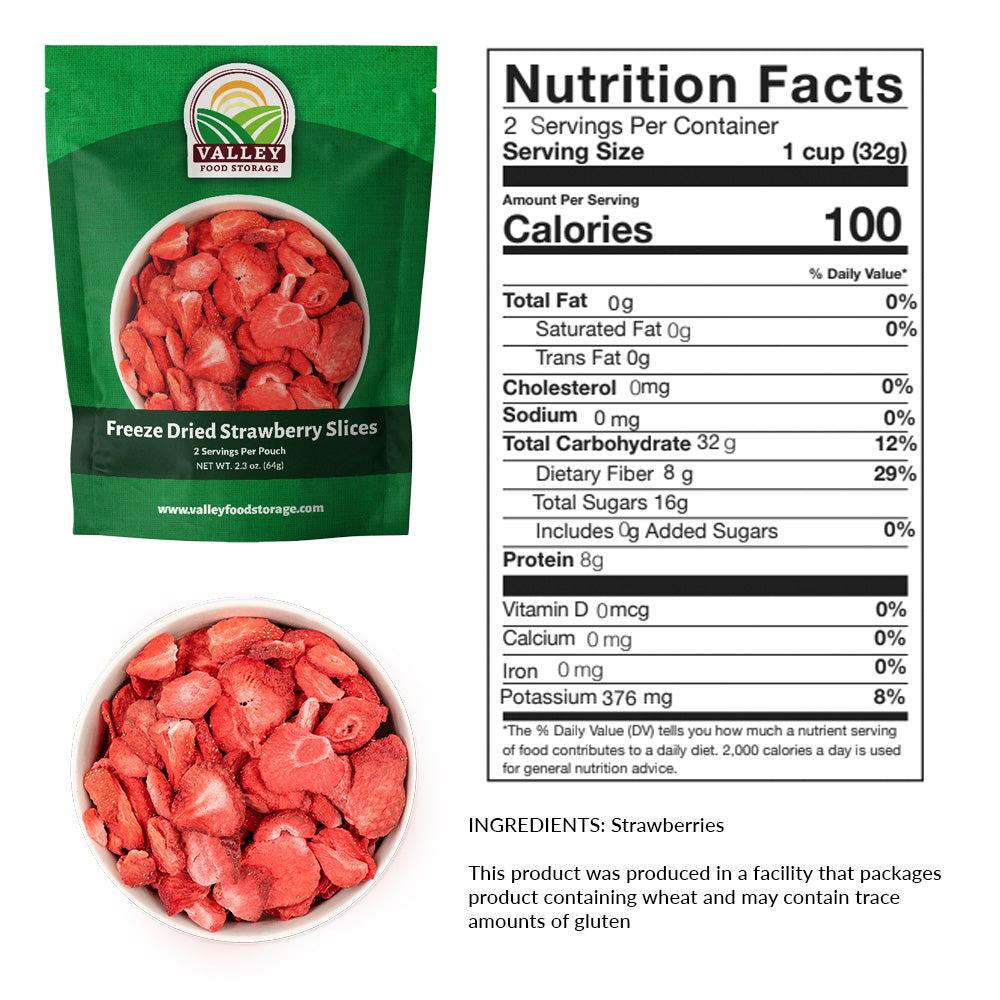 Freeze Dried Strawberry Slices