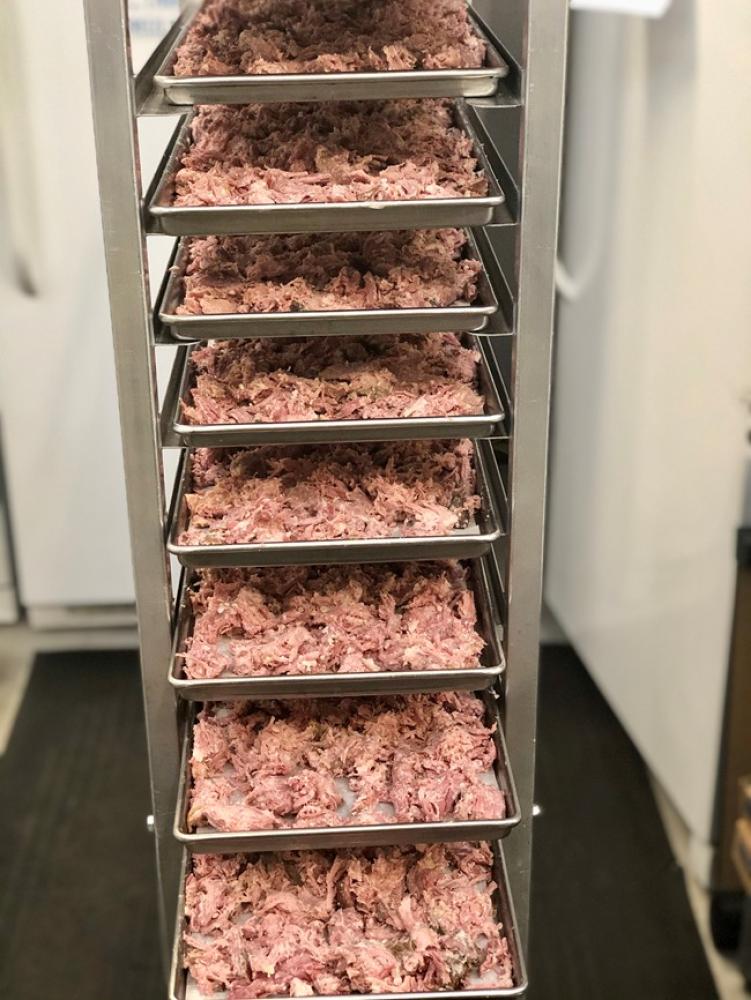 Freeze Dried Fully Cooked Smoked Pulled Pork