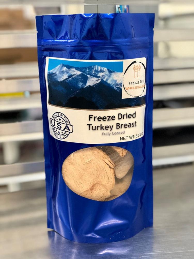 Freeze Dried Roasted Cooked Turkey Breast