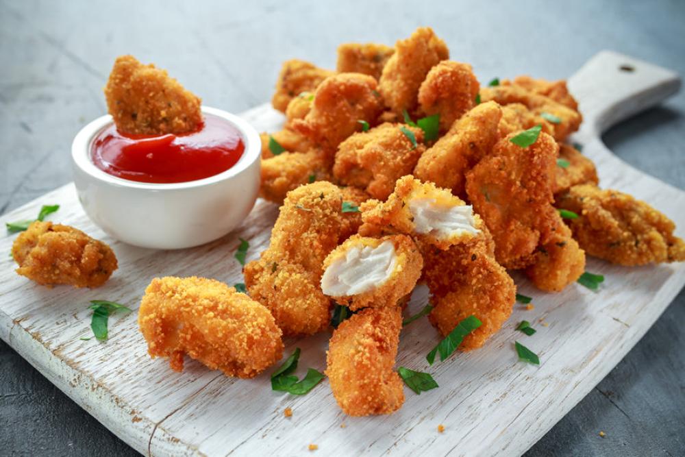 Freeze Dried Cooked Panko Breaded Chicken Nuggets