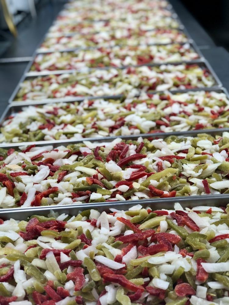 Freeze Dried Peppers and Onions / Fajita Mix