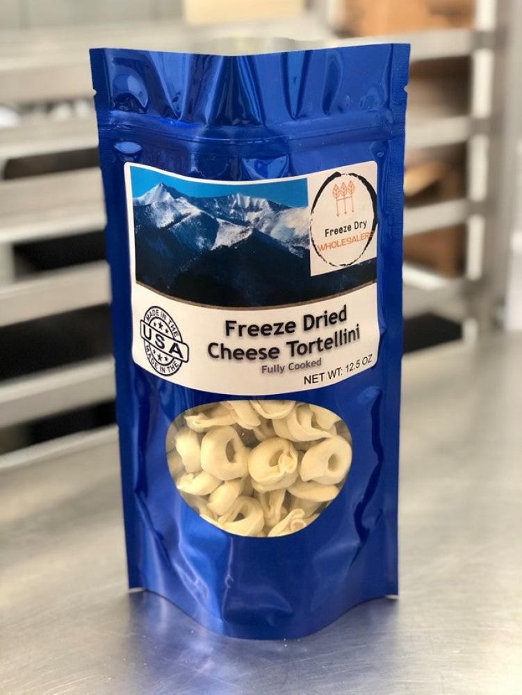 Freeze Dried Fully Cooked Cheese Tortellini