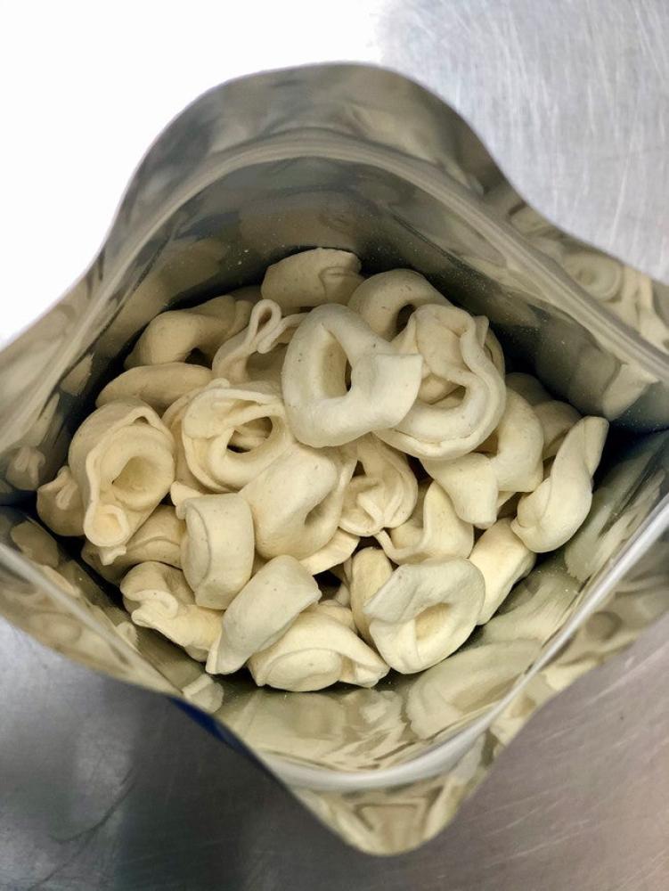 Freeze Dried Fully Cooked Cheese Tortellini