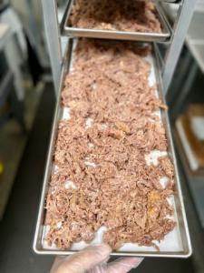 Freeze Dried Fully Cooked and Lightly Seasoned Shredded Beef
