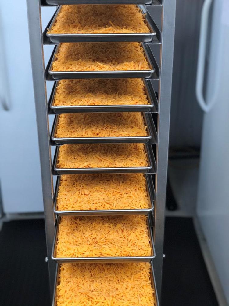 Freeze Dried Shredded Cheddar Cheese