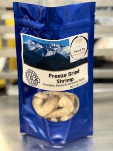 Freeze Dried Raw Peeled & Deveined Shrimp