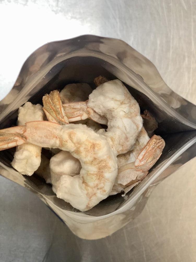 Freeze Dried Raw Peeled & Deveined Shrimp